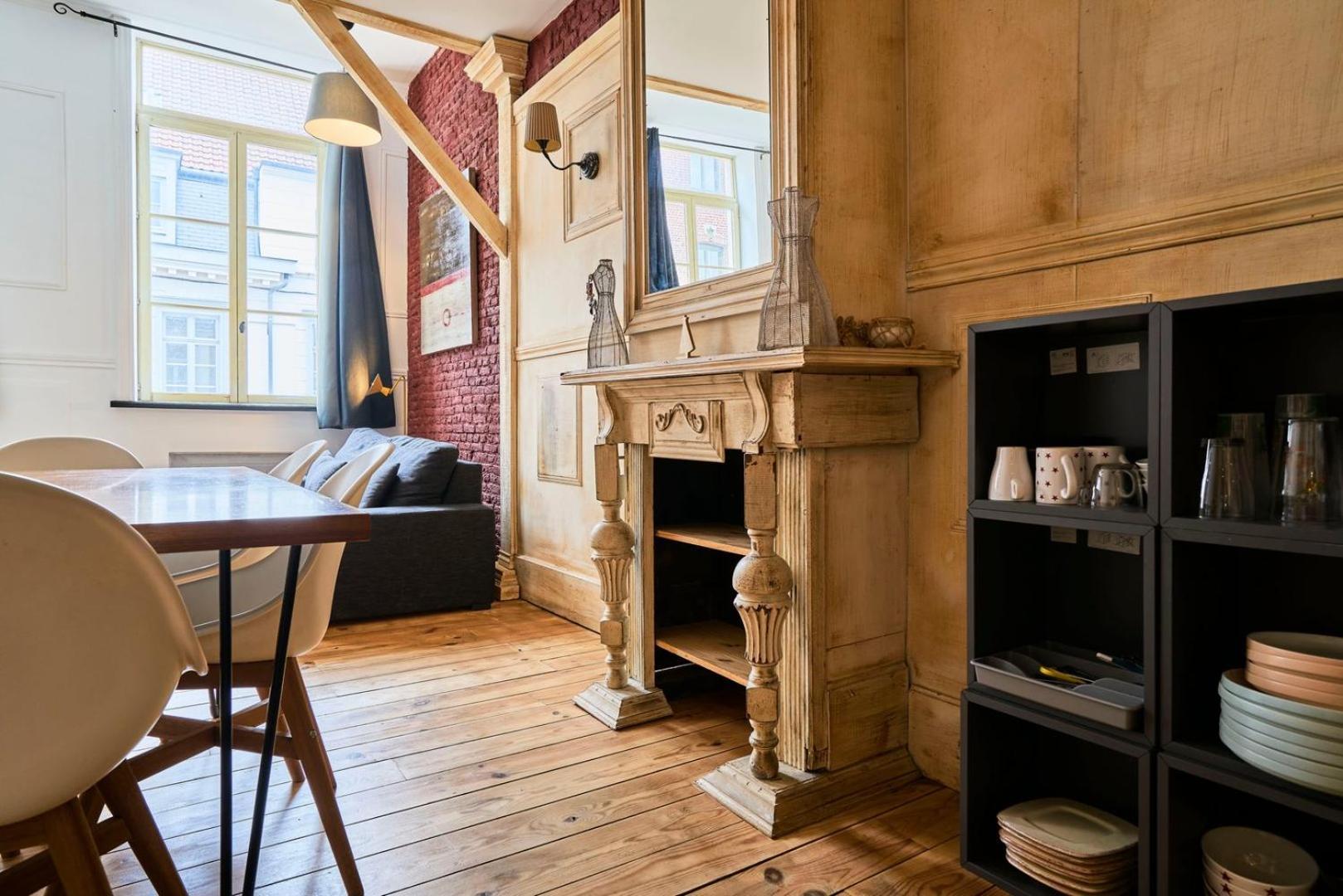 Old Lille Charming Duplex Apartment Dış mekan fotoğraf