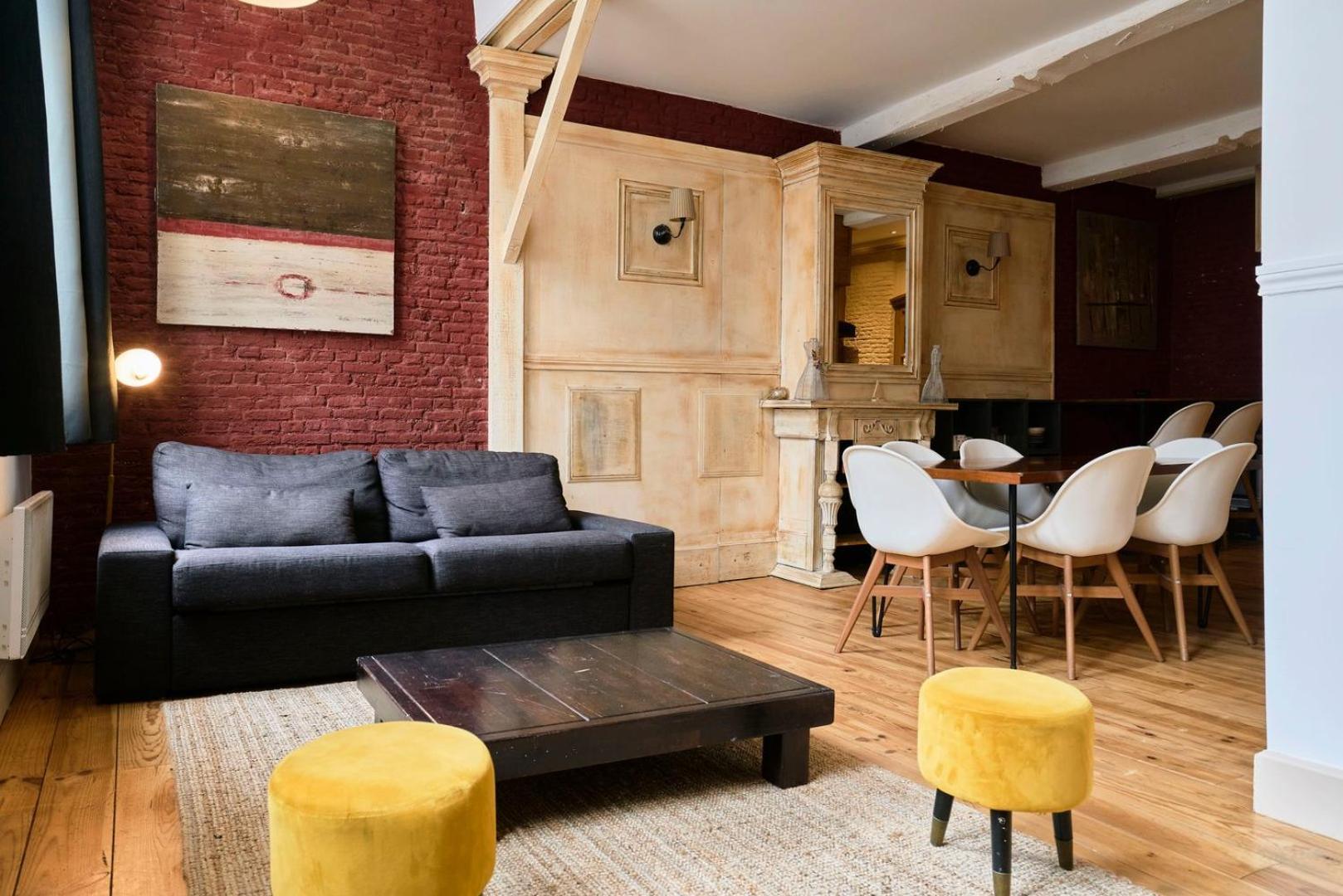 Old Lille Charming Duplex Apartment Dış mekan fotoğraf