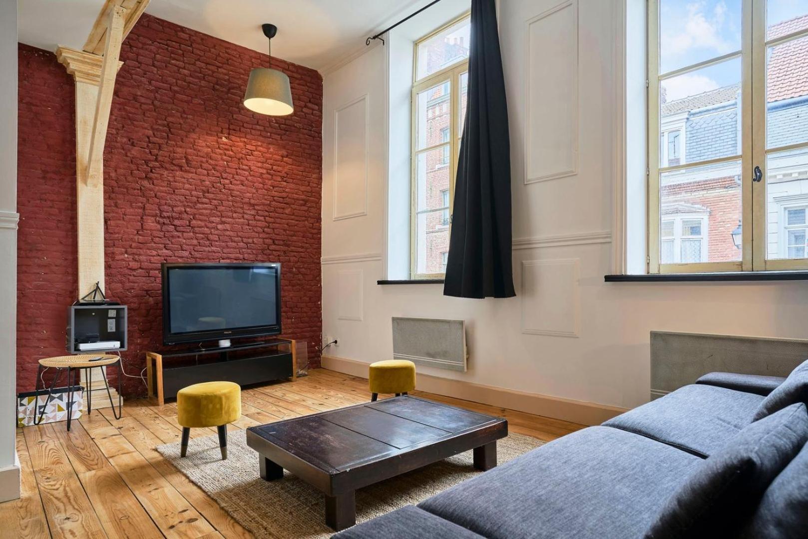 Old Lille Charming Duplex Apartment Dış mekan fotoğraf